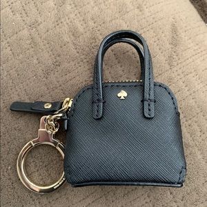 Kate Spade mini purse keychain/purse charm